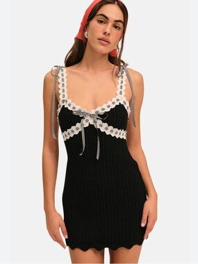 For Love & Lemons Becka Mini Dress NWT Size L